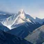a photo of a mountain